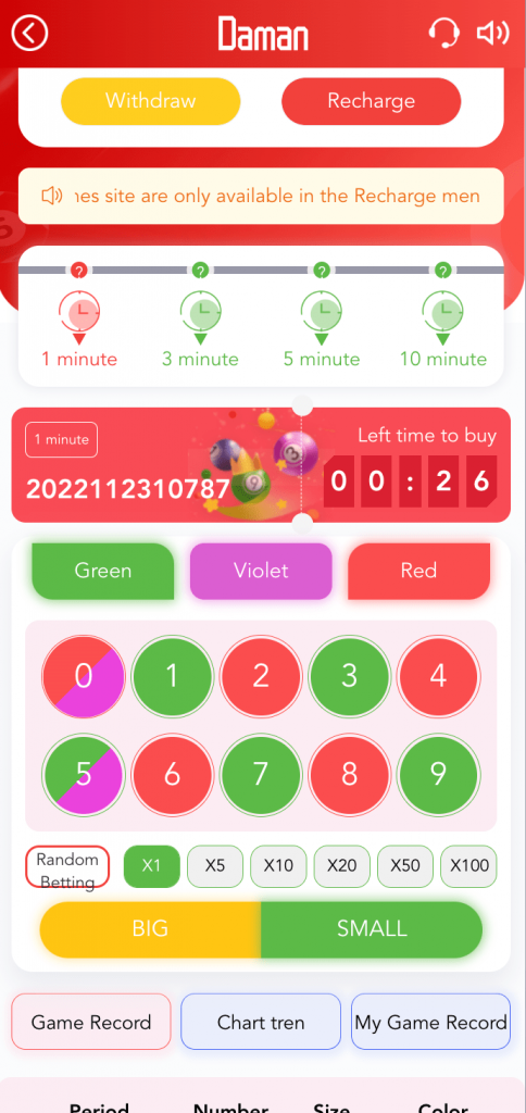 How To Play Colour Prediction Game (win Go)